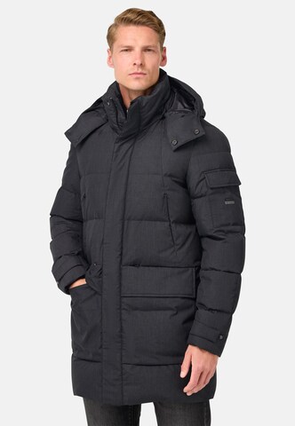 Parka d’hiver 'B Tech' Boggi Milano en gris : devant