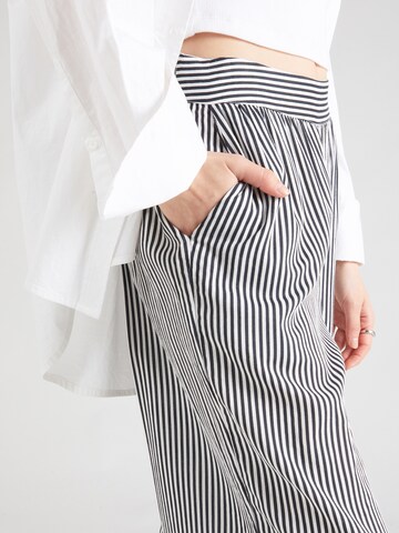 VERO MODA Wide leg Pants 'VMBUMPY' in White