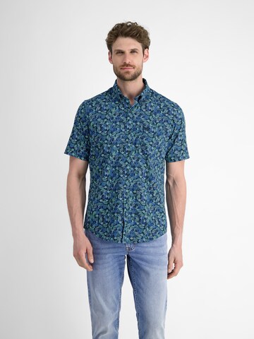 LERROS Regular fit Overhemd in Blauw: voorkant