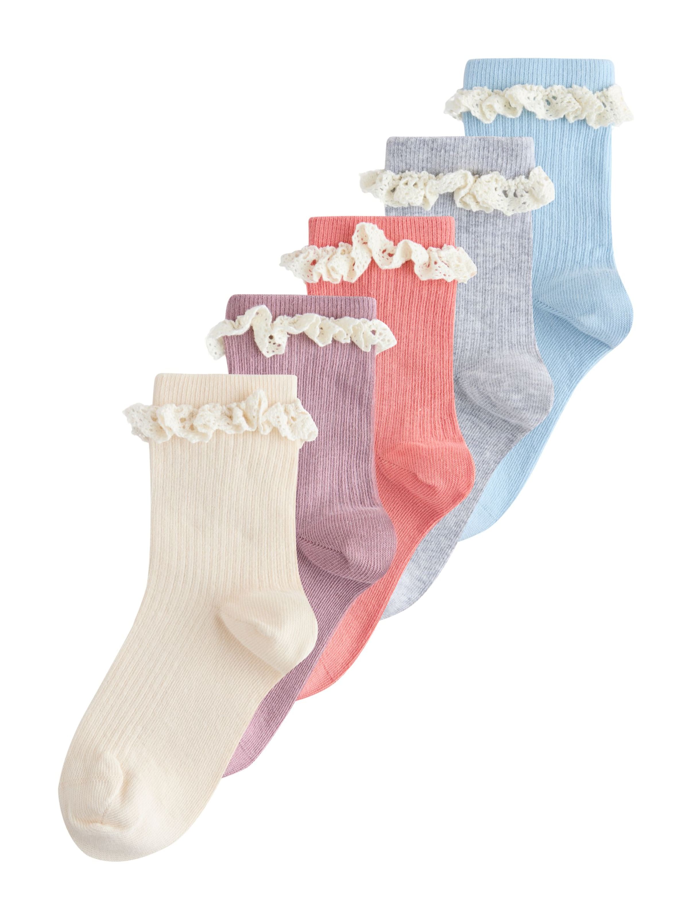 Next Socks in Beige: front