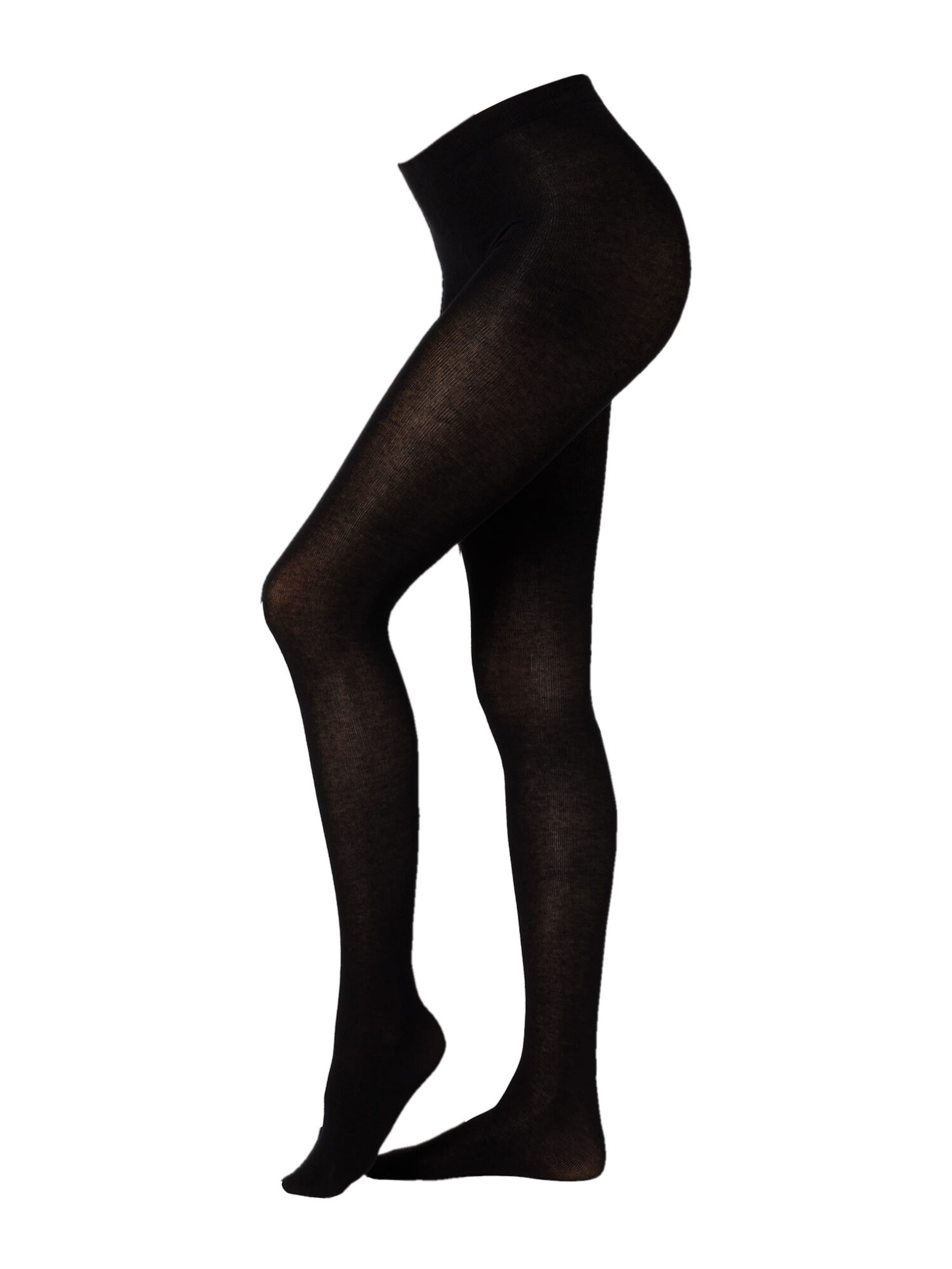 camano Strumpfhose in Schwarz: Vorderseite