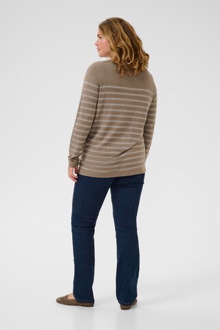 KAFFE CURVE Trui 'KClinia' in Beige