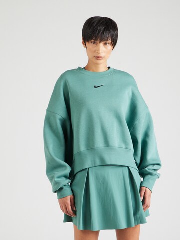Nike Sportswear Суичър 'PHOENIX FLEECE' в зелено: отпред
