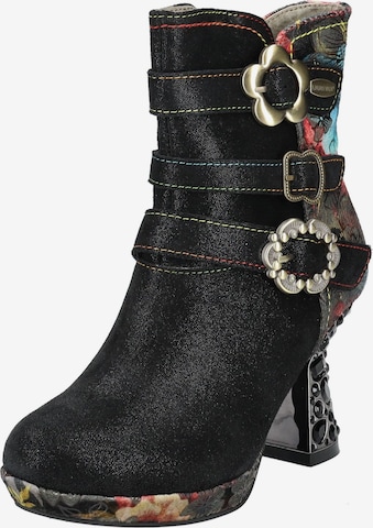 Bottines Laura Vita en noir : devant