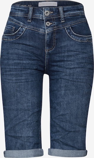 STREET ONE Shorts in dunkelblau, Produktansicht