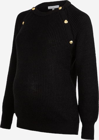 Envie de Fraise Sweater 'ROMAIN' in Black: front