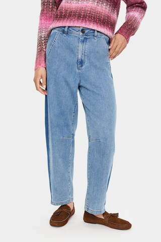 Loosefit Jean 'MaudeSZ' SAINT TROPEZ en bleu : devant