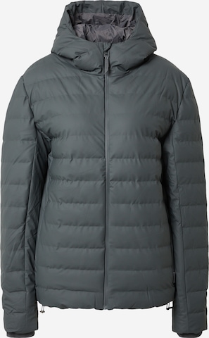 RAINS Zimní bunda 'Trekker' – šedá: přední strana