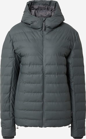 RAINS Winter jacket 'Trekker' in Grey: front