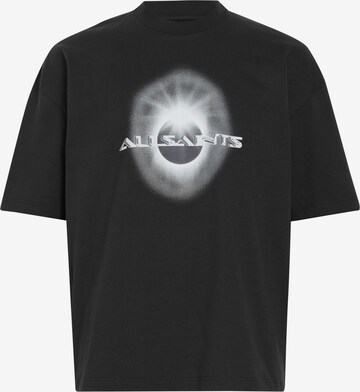 AllSaints Shirt 'SOLARIS' in Zwart: voorkant