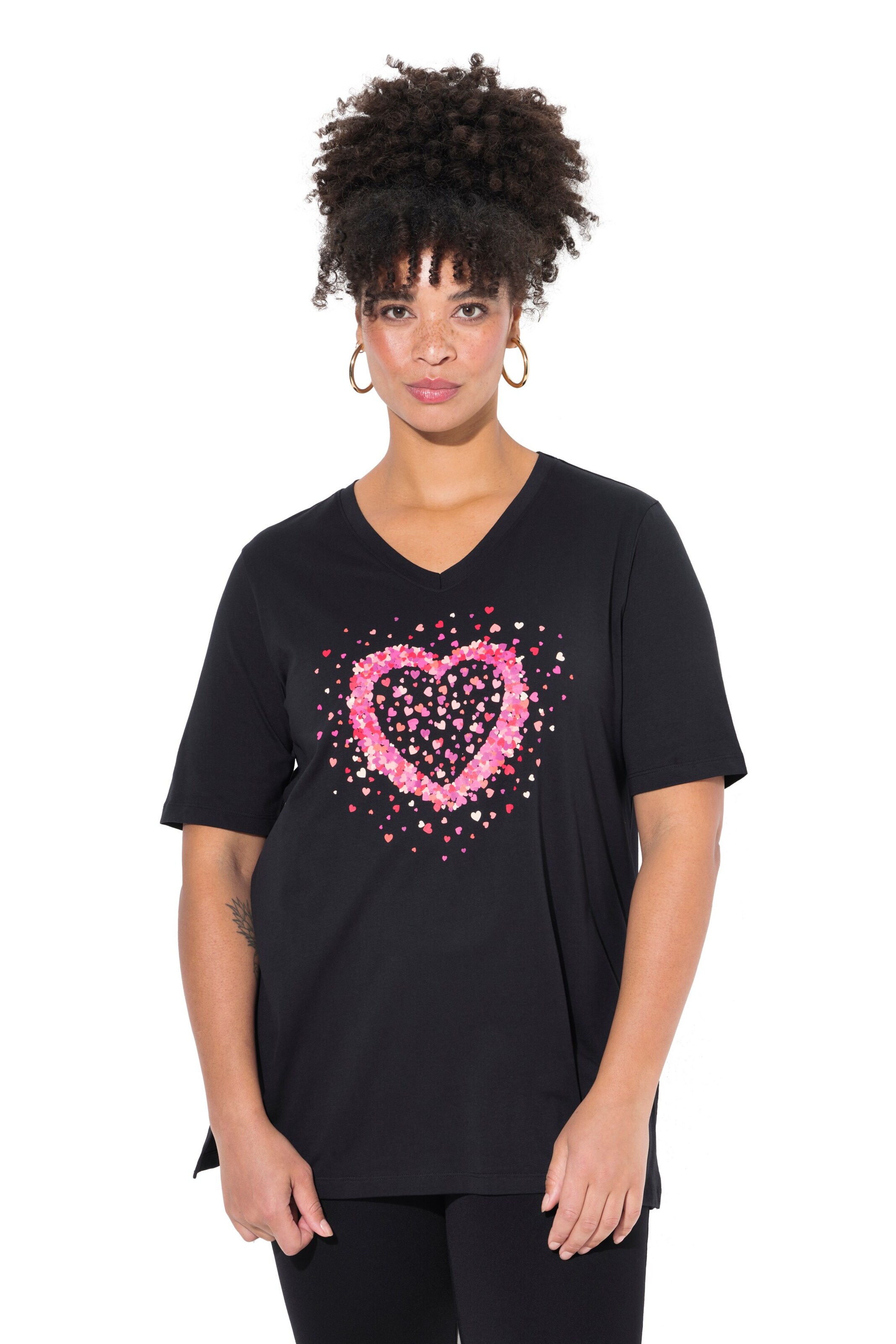 MIAMODA Oversized shirt in Roze: voorkant