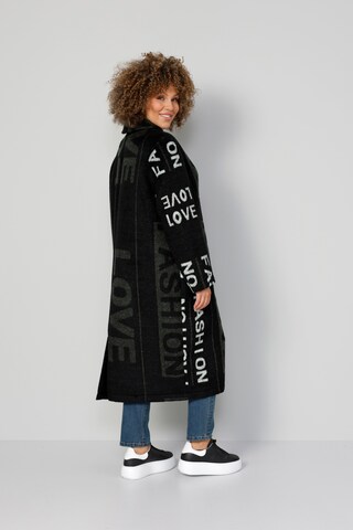 MIAMODA Between-Seasons Coat in Black