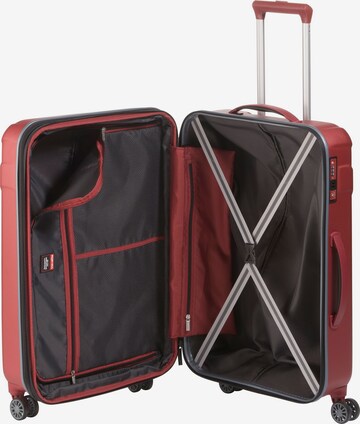 Ensemble de bagages 'Vector' TRAVELITE en rouge
