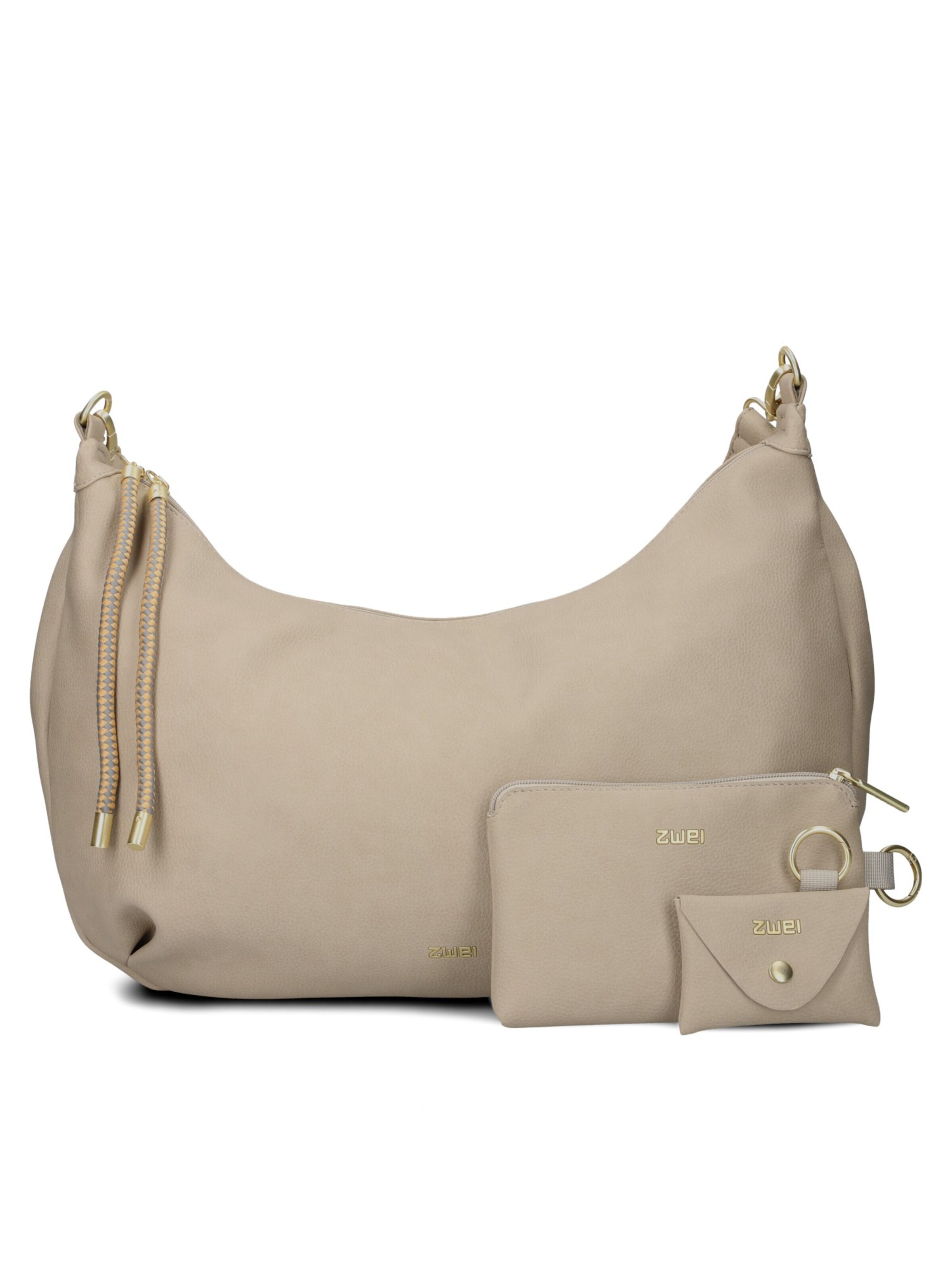ZWEI Handtas 'LOLA LO140' in Beige: voorkant