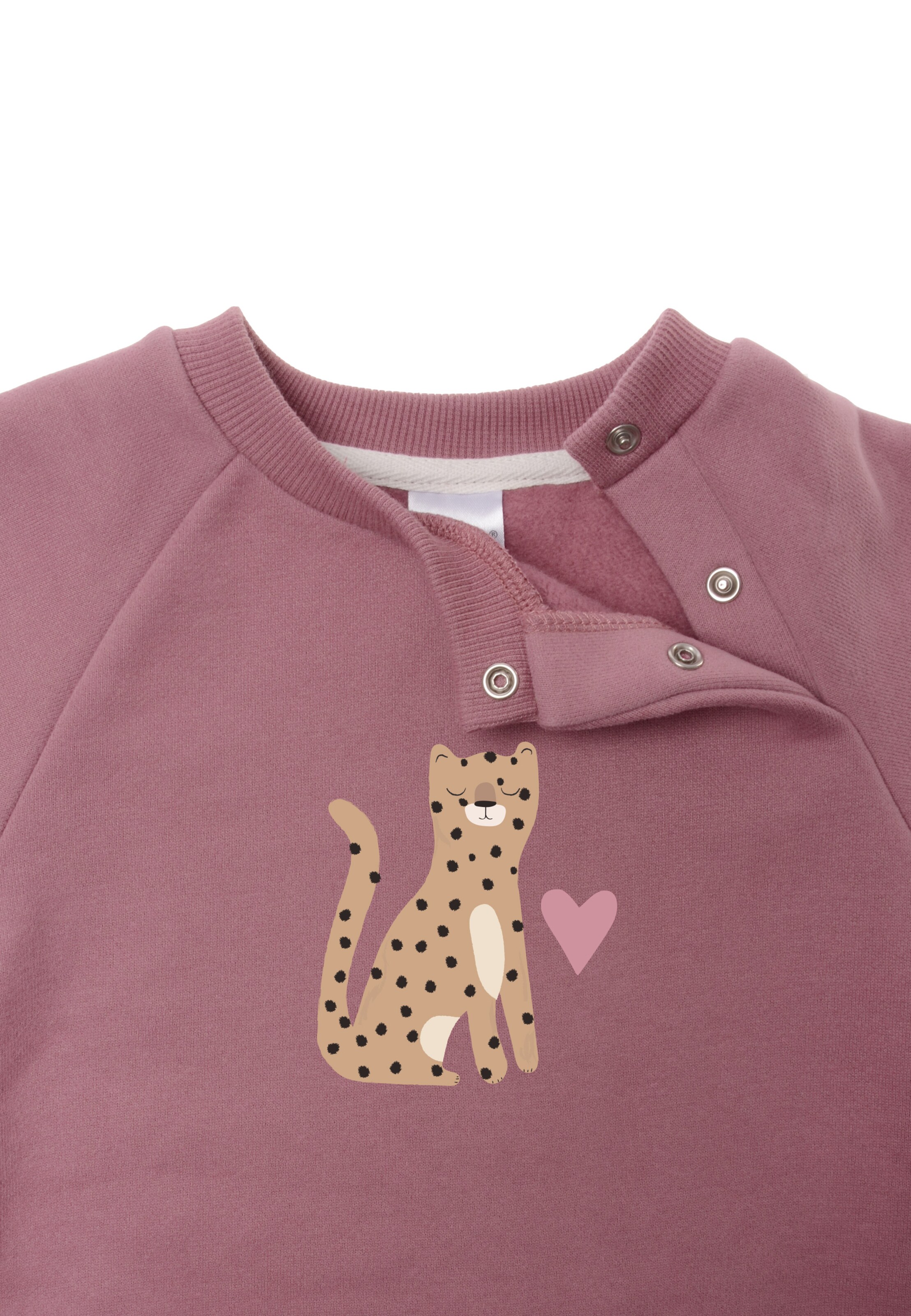 LILIPUT Sweatshirt 'Leopard' in Lila