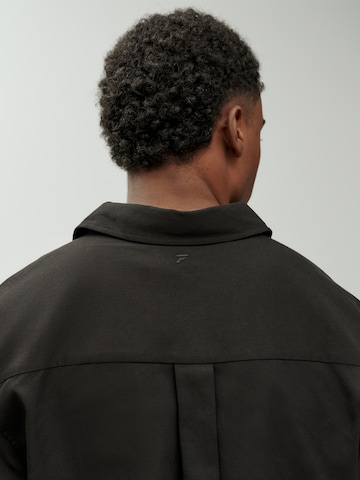 DAN FOX APPAREL Regular fit Skjorta 'Essential' i svart