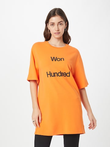 Won Hundred Shirt 'Talinn' in Oranje: voorkant