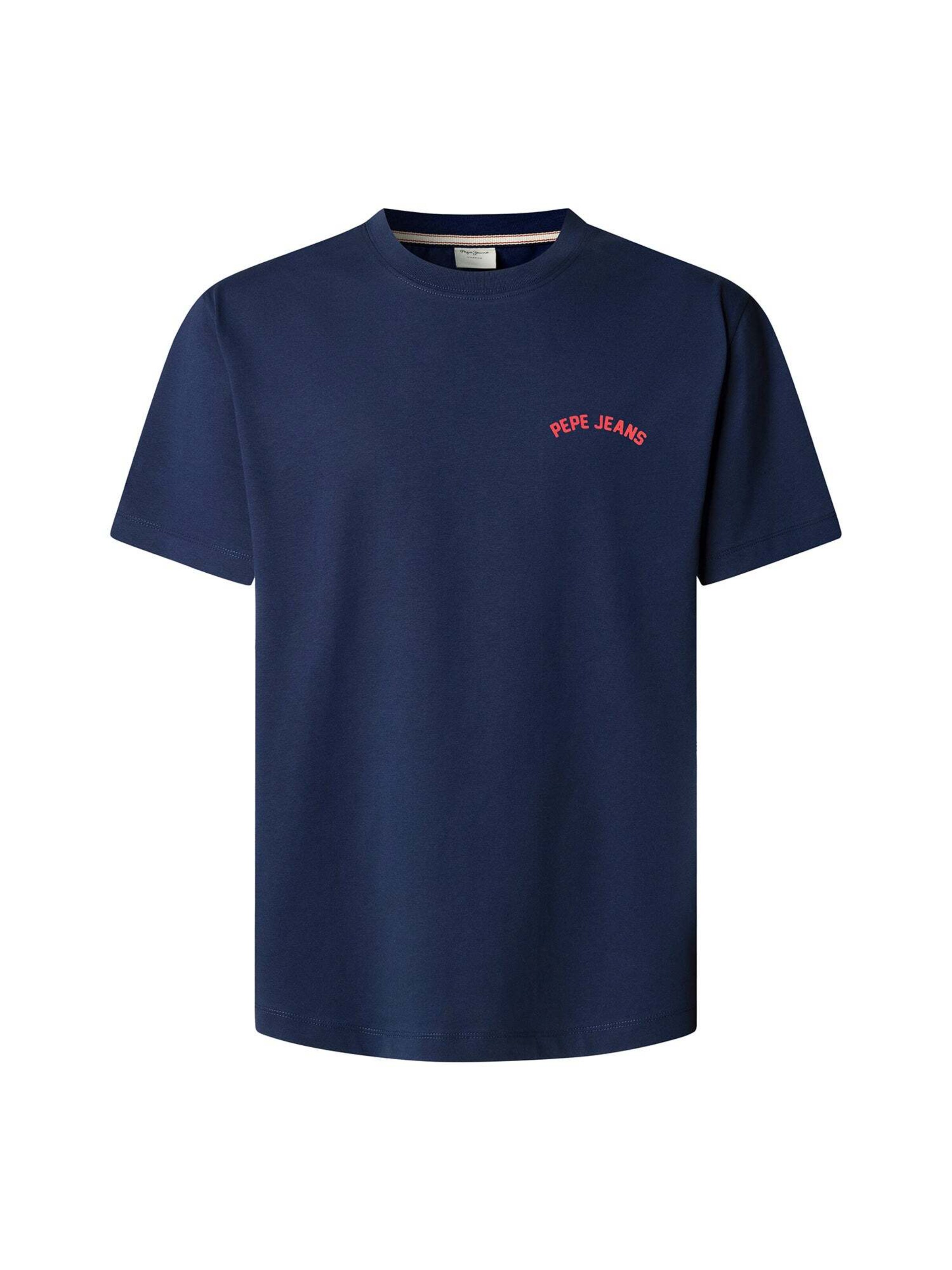 T-Shirt 'Gideon' Pepe Jeans en bleu : devant