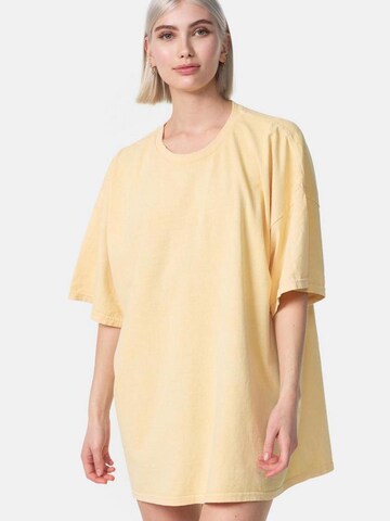 Worldclassca Oversized Shirt in Yellow: front