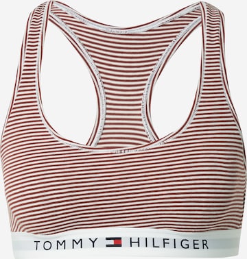 Tommy Hilfiger Underwear Bralette Bra in Brown: front