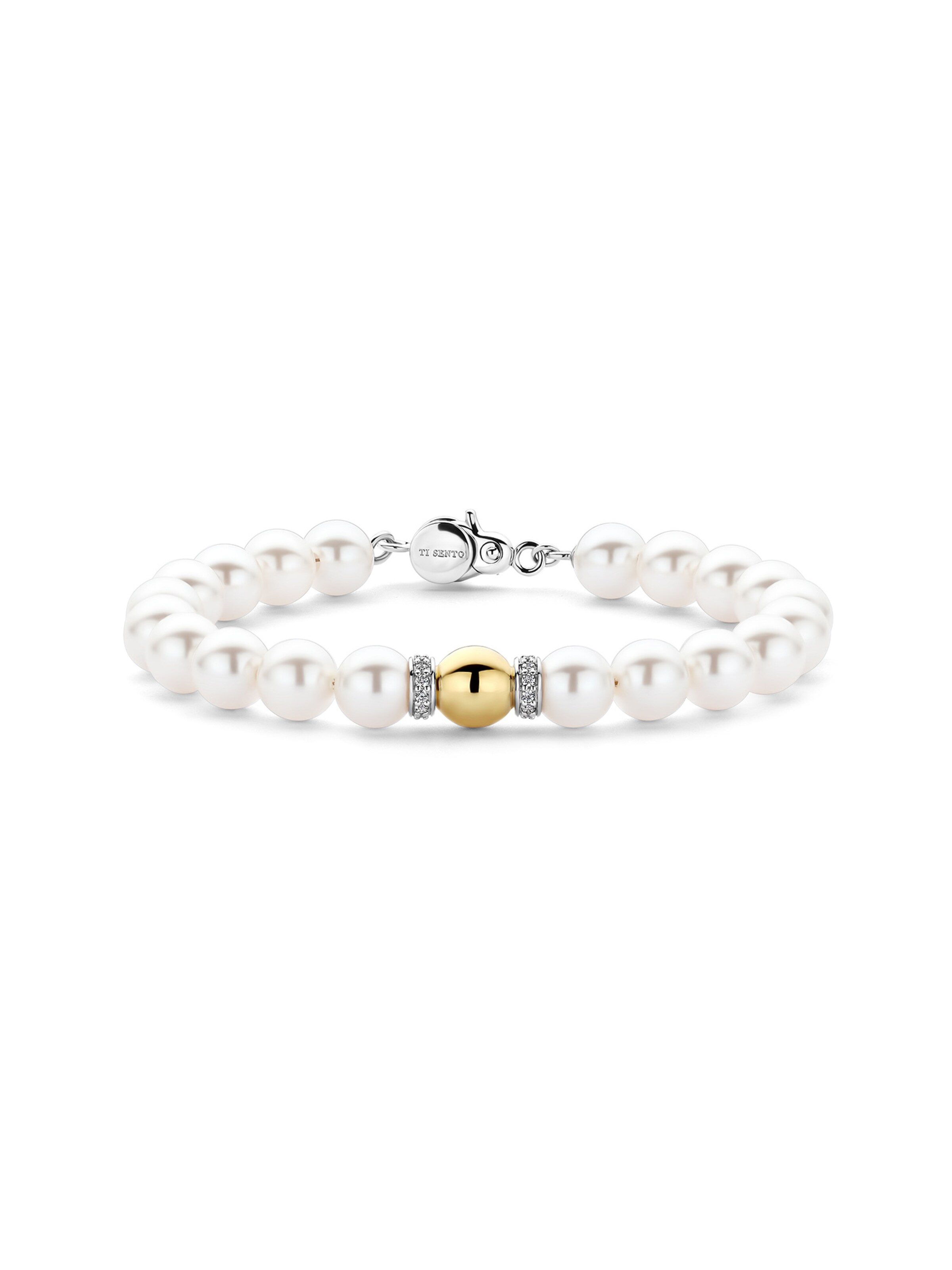 Ti Sento Milano Armband in Gold: Vorderseite