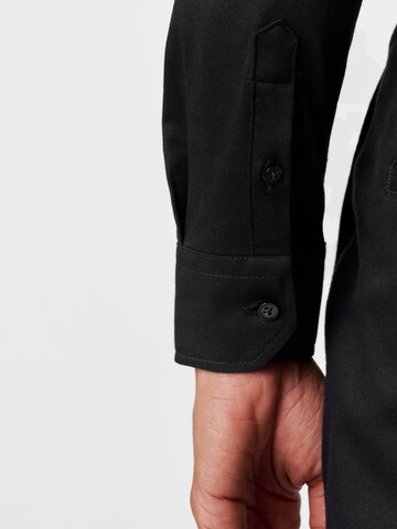 DESOTO Slim fit Zakelijk overhemd in Zwart