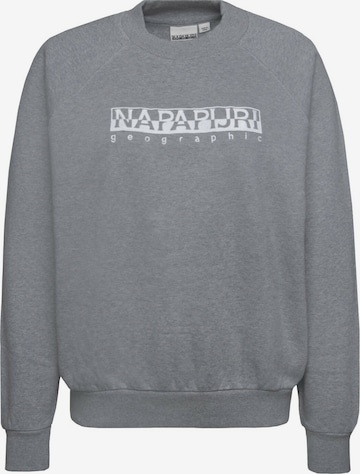 NAPAPIJRI Sweatshirt 'Bebel C W 1' in Grau: predná strana