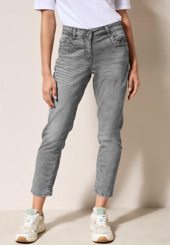 CECIL Regular Jeans in Grau