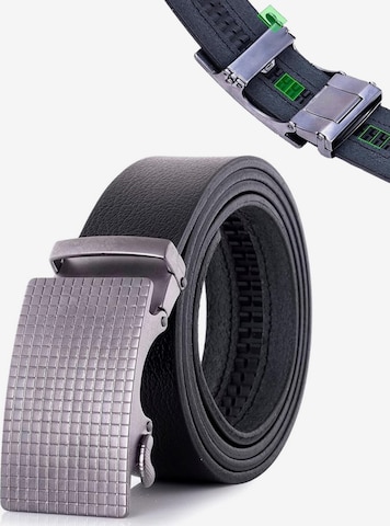 Trusador Gürtel 'Ferrara' in Silber: Vorderseite