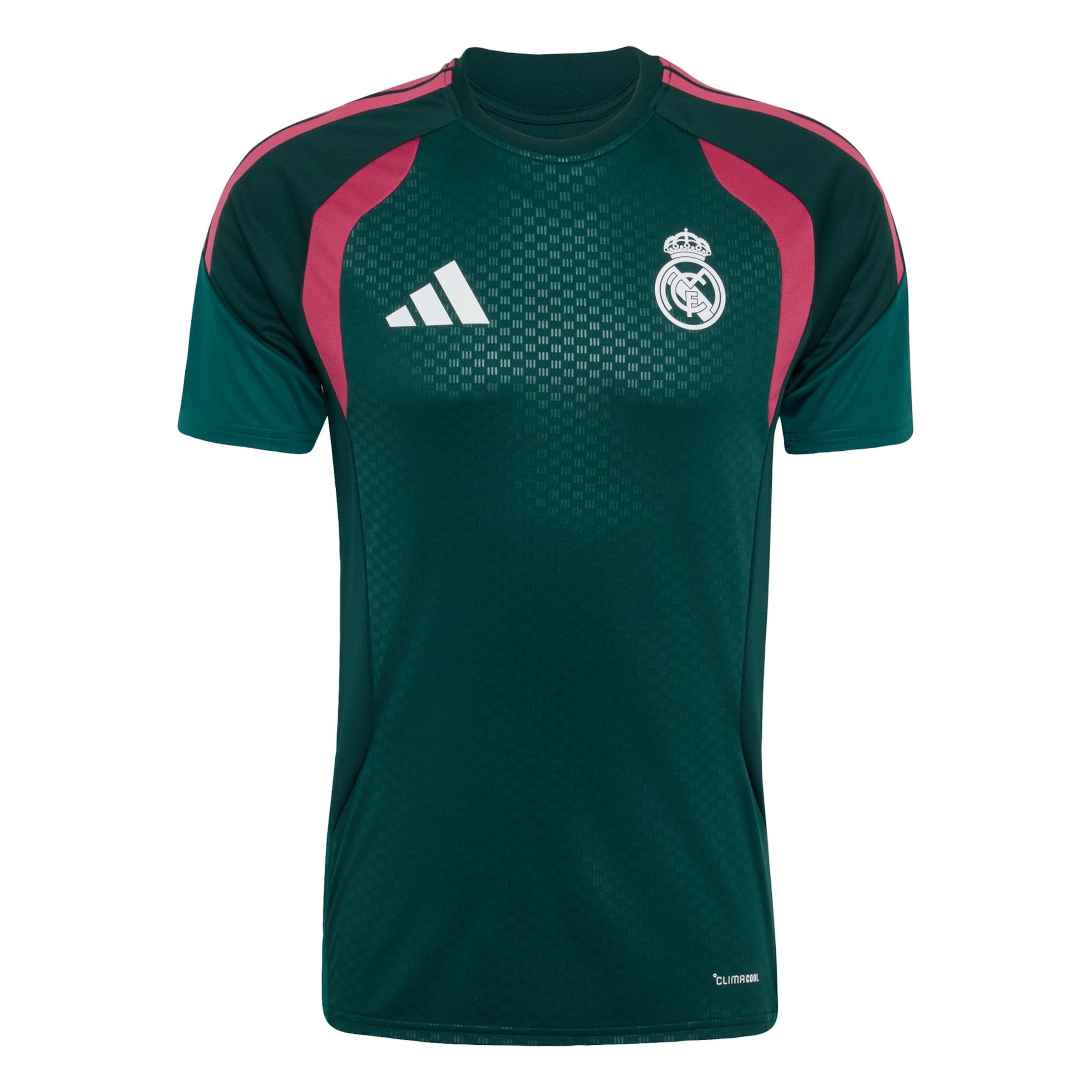 ADIDAS PERFORMANCE Trikot 'Real Madrid 26/27 Tiro 26 Competition' in XS in dunkelgrün / magenta / weiß, Produktansicht