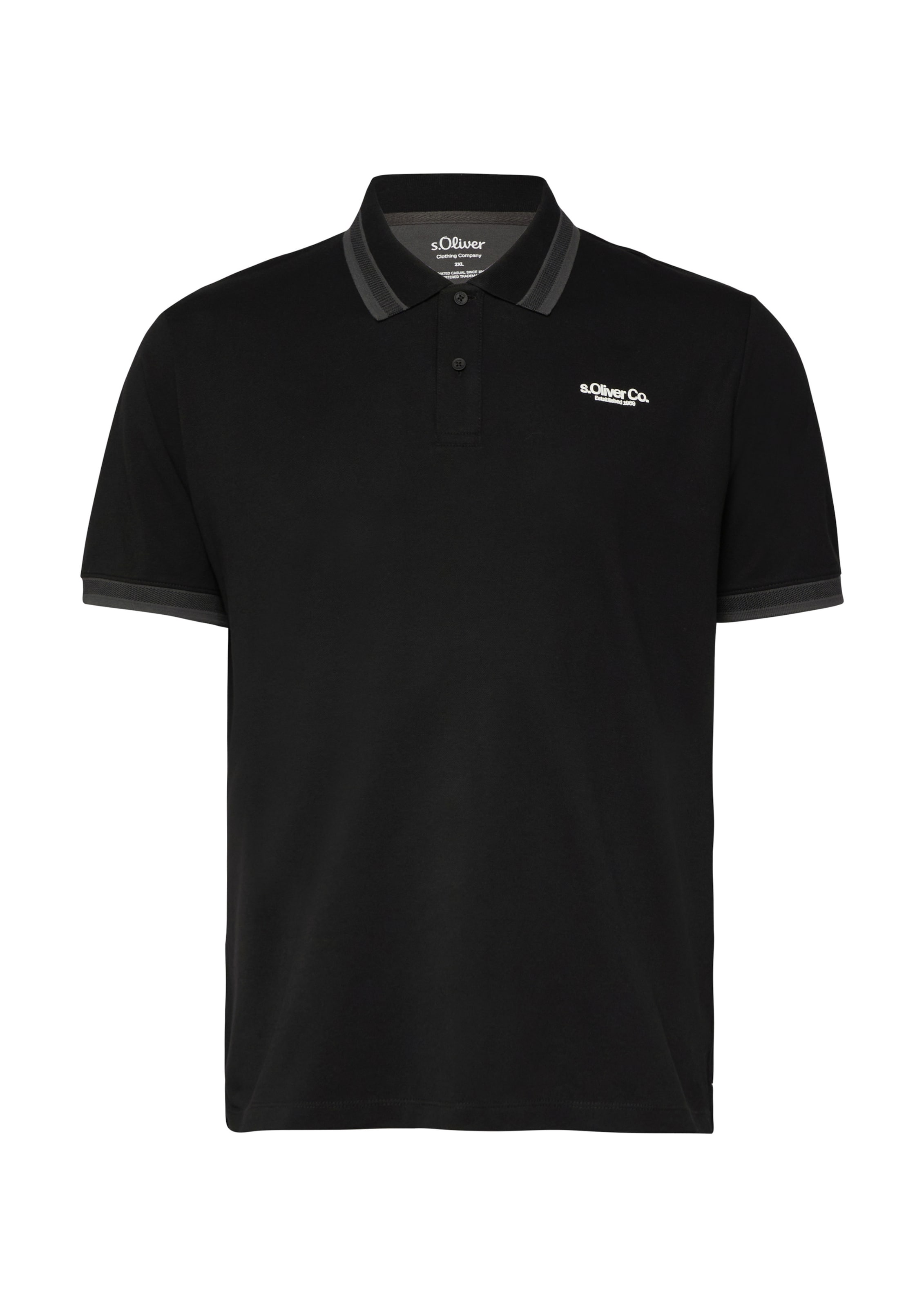 s.Oliver Shirt in Black: front