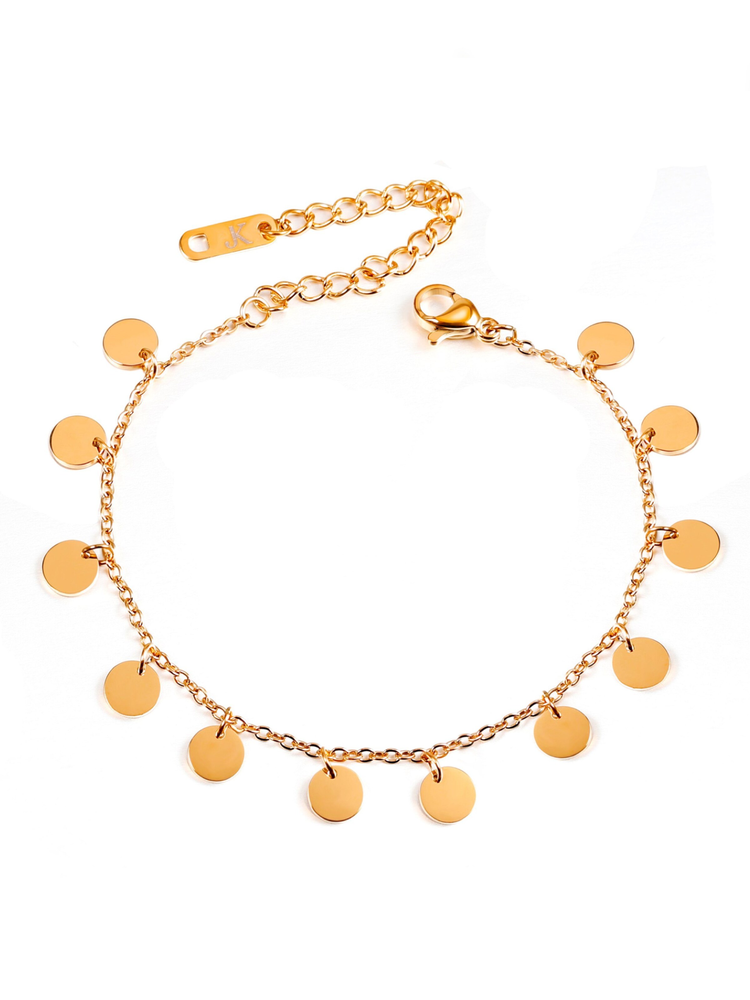 Kim Johanson Armband '12 Plättchen'‌ in Gold