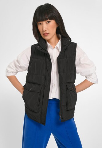 Basler Vest in Black: front