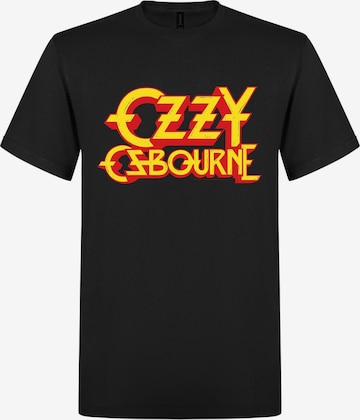 Ozzy Osbourne Koszulka 'Ozzy Osbourne Ozzy Logo T-Shirt' w kolorze czarny: przód