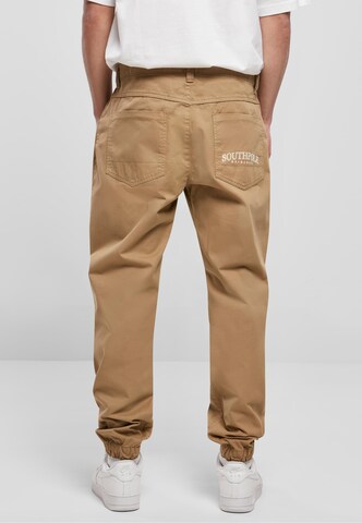 SOUTHPOLE Tapered Hose in Beige