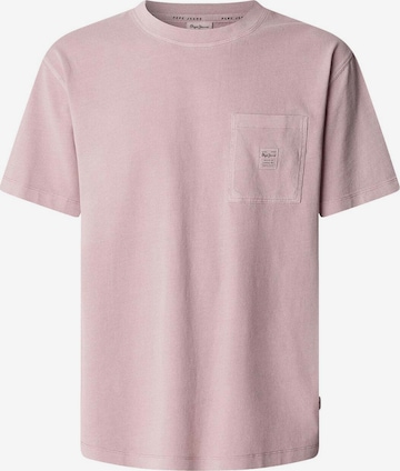 T-Shirt 'Tyler Tee' Pepe Jeans en rose : devant