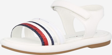 TOMMY HILFIGER Sandals in White: front