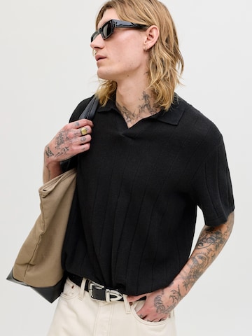 Pull-over 'JJEBRADLEY' JACK & JONES en noir