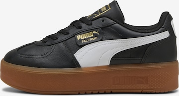 Baskets basses 'Palermo Elevata' PUMA en noir : devant