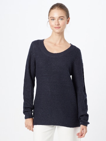 ICHI Pullover 'ODANSA' i blå: forside