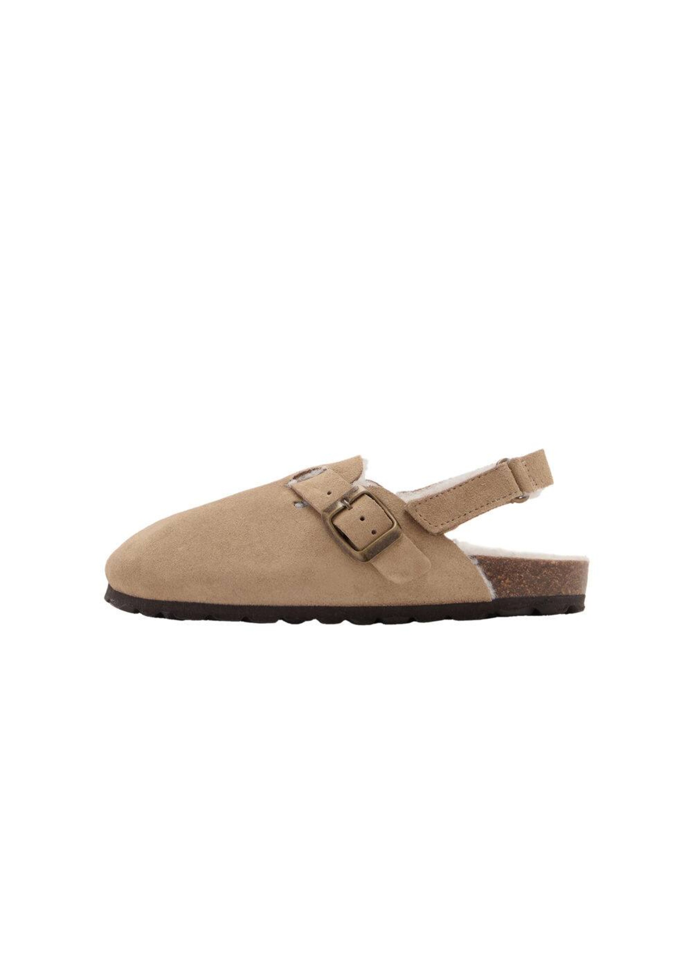 MANGO KIDS Slippers 'Bio' in Beige: front