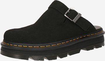 juoda Dr. Martens Klumpės 'ZebZag': priekis