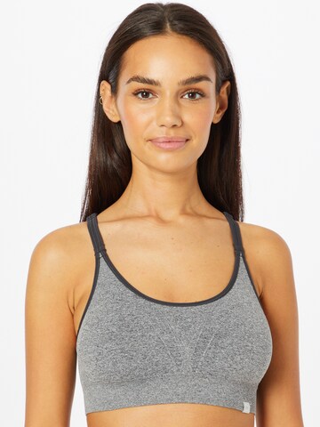 Bustier Soutien-gorge de sport 'JULIETTTE' Marika en gris : devant