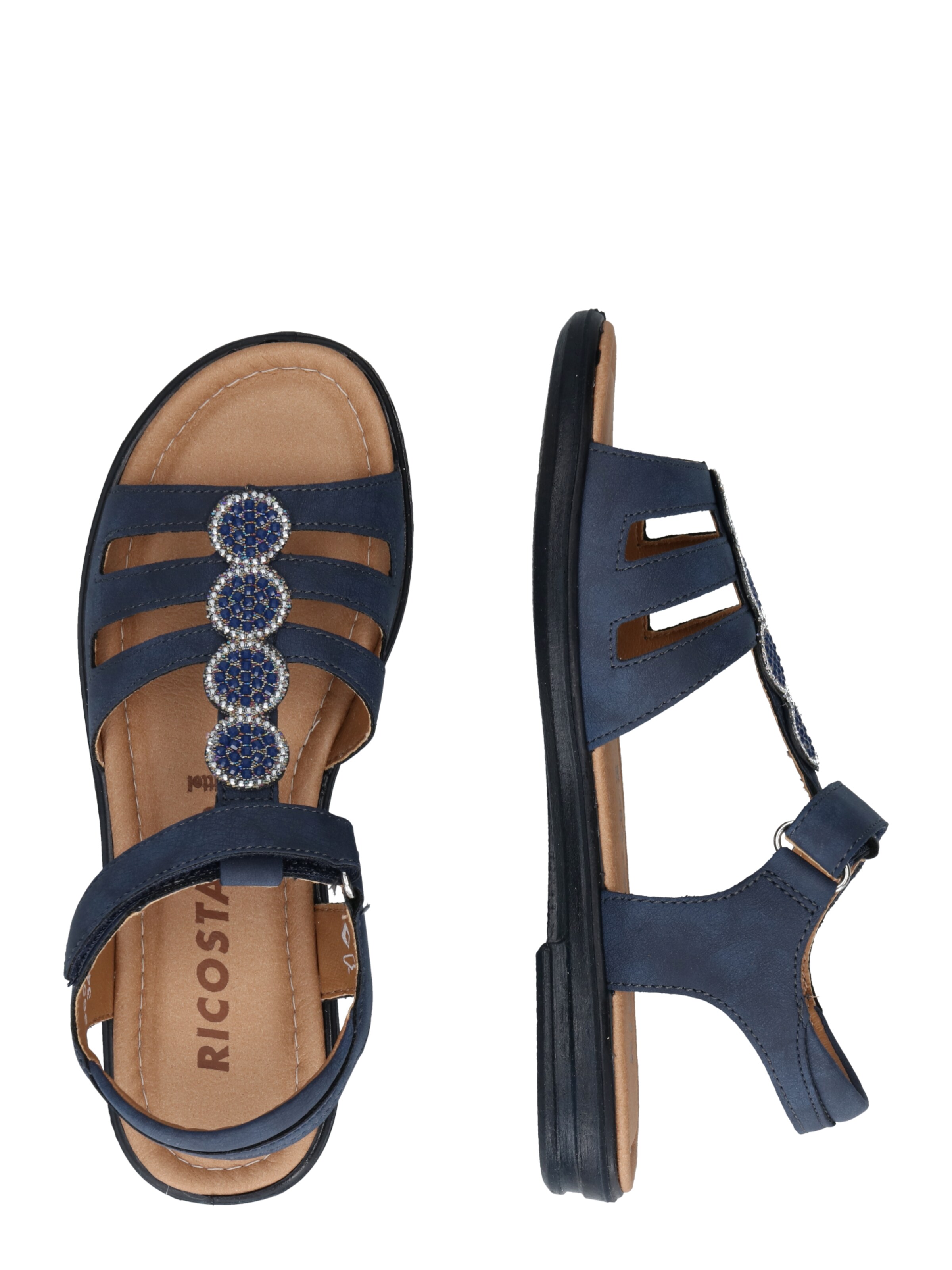 RICOSTA Sandale 'Ana' in Blau