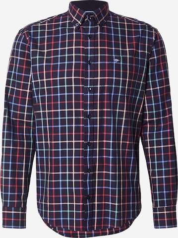 Fit confort Chemise FYNCH-HATTON en violet : devant