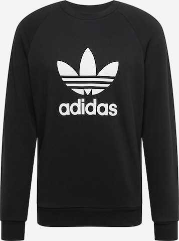 ADIDAS ORIGINALS - Sudadera 'Adicolor Classics Trefoil' en negro: frente