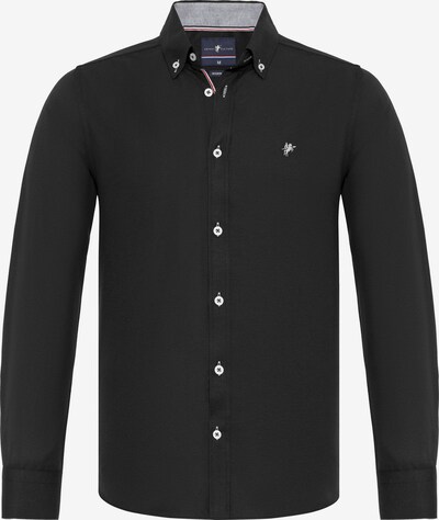 DENIM CULTURE Button Up Shirt 'JADON' in Black, Item view