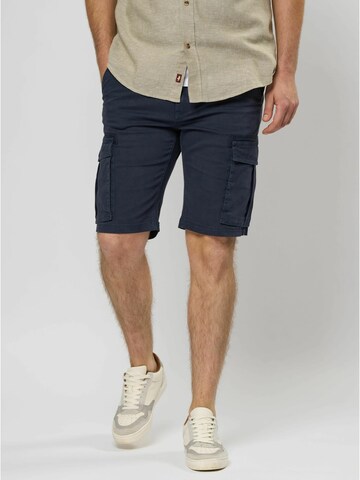 MCS Regular Cargobroek 'Brock' in Blauw: voorkant