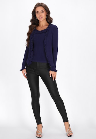 Cardigan faina en bleu