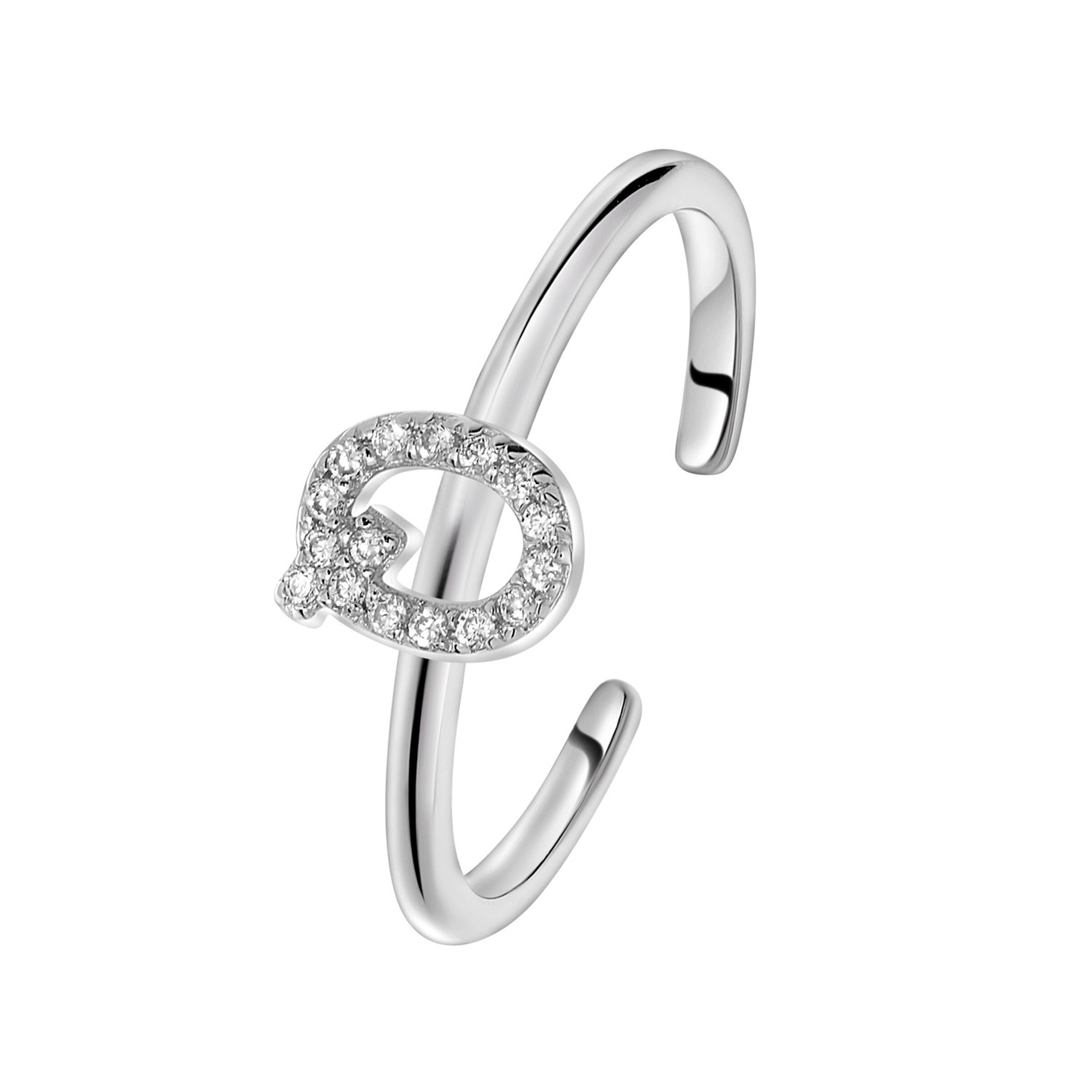 Lucardi Ring in Zilver